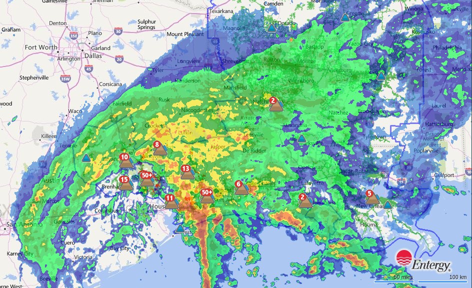 Hurricane Harvey Power Outages Vehicle to Grid UK
