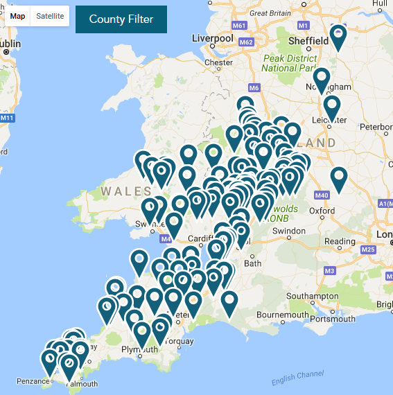 Power Cuts in SW England from Stormin’ Noname Vehicle to Grid UK